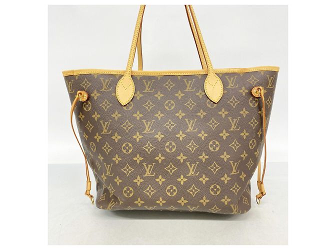 Saco Tote Louis Vuitton Monogram Neverfull MM Marrom - vista 10