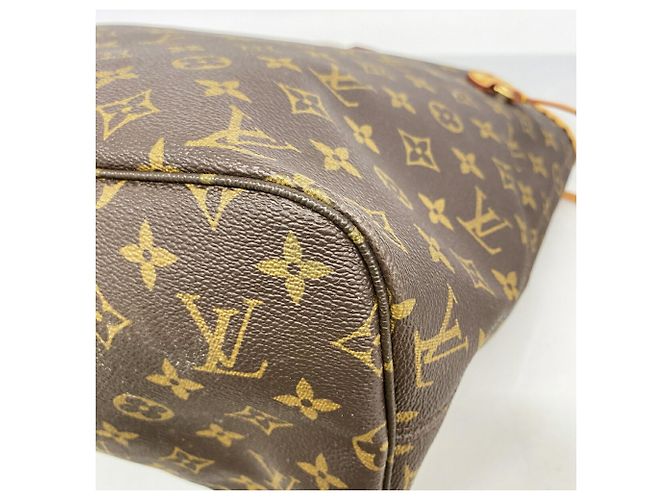 Saco Tote Louis Vuitton Monogram Neverfull MM Marrom - vista 6