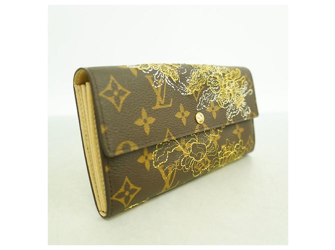 Louis Vuitton Monogram Dentelle Portefeuille Sarah Long Wallet Multicolore - vista 2