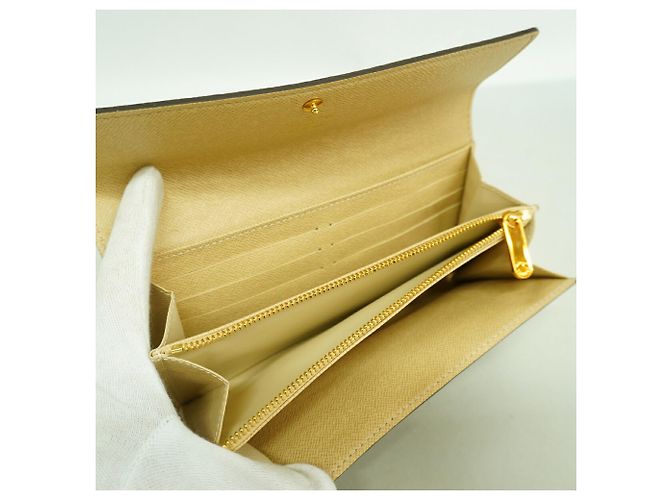 Louis Vuitton Monogram Dentelle Portefeuille Sarah Long Wallet Multicolore - vista 3