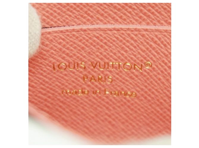 Louis Vuitton Monogram Portefeuille Noir Compact Wallet Castaño - vista 4