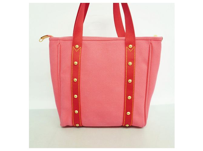 Borsa Tote Louis Vuitton Antigua Cabas MM Marrone - vista 10