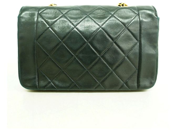 Chanel Diana Chain Schultertasche Schwarz - Ansicht 9