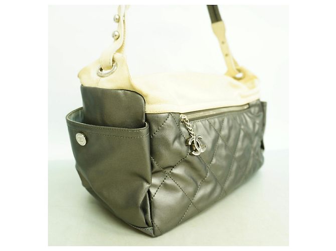 Chanel Paris Biarritz Schultertasche Braun - Ansicht 2