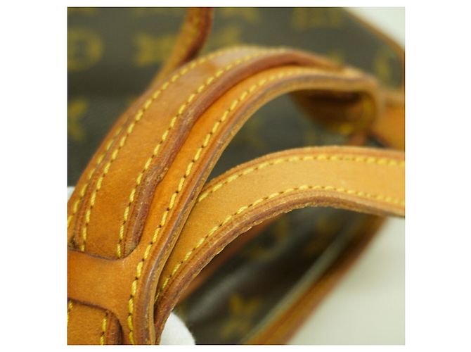 Borsa a tracolla Louis Vuitton Monogram Trocadero 27 Marrone - vista 7