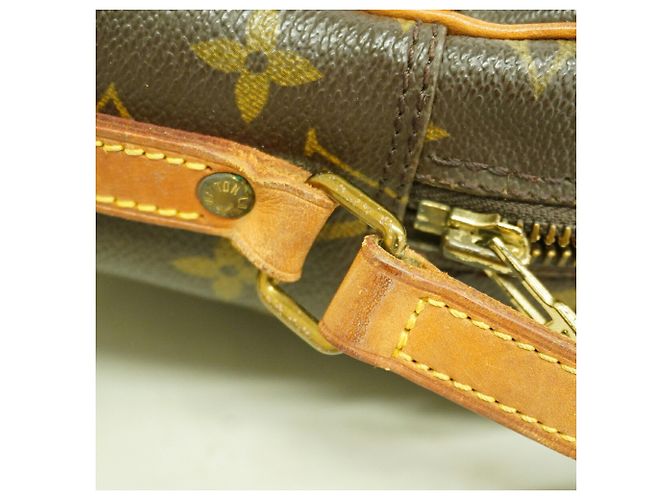Borsa a tracolla Louis Vuitton Monogram Trocadero 27 Marrone - vista 9