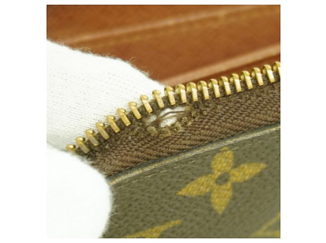 Louis Vuitton Monogram Zippy Wallet Braun - Ansicht 6