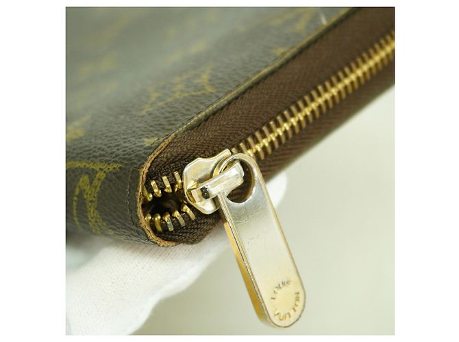 Louis Vuitton Monogram Zippy Wallet Braun - Ansicht 8