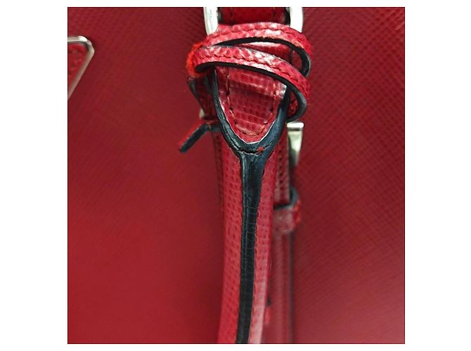 Prada Saffiano Shopper Rot - Ansicht 10