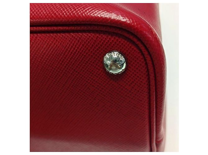 Prada Saffiano Shopper Rot - Ansicht 12