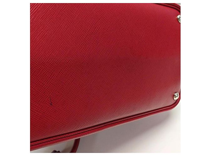 Prada Saffiano Shopper Rot - Ansicht 13