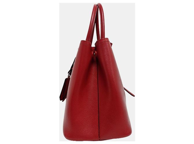 Prada Saffiano Shopper Rot - Ansicht 2
