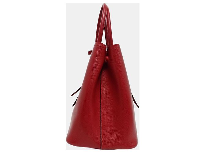 Prada Saffiano Shopper Rot - Ansicht 3