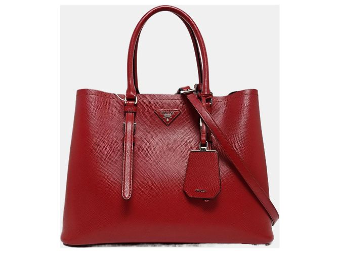 Prada Saffiano Shopper Rot - Ansicht 7