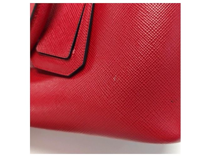 Prada Saffiano Shopper Rot - Ansicht 8