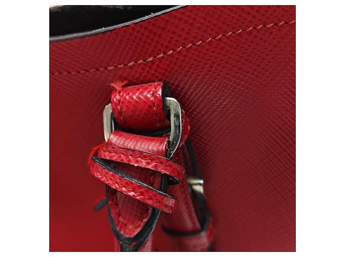 Prada Saffiano Shopper Rot - Ansicht 9