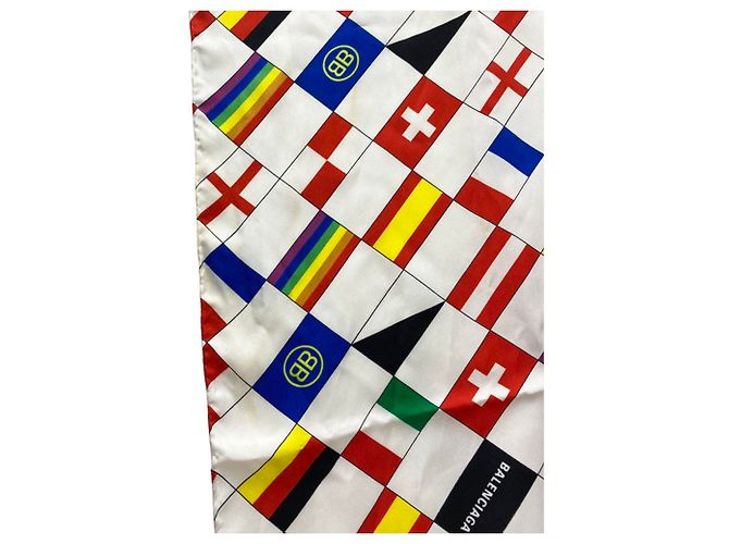 Sciarpa in seta multicolore Balenciaga - Ansicht 2