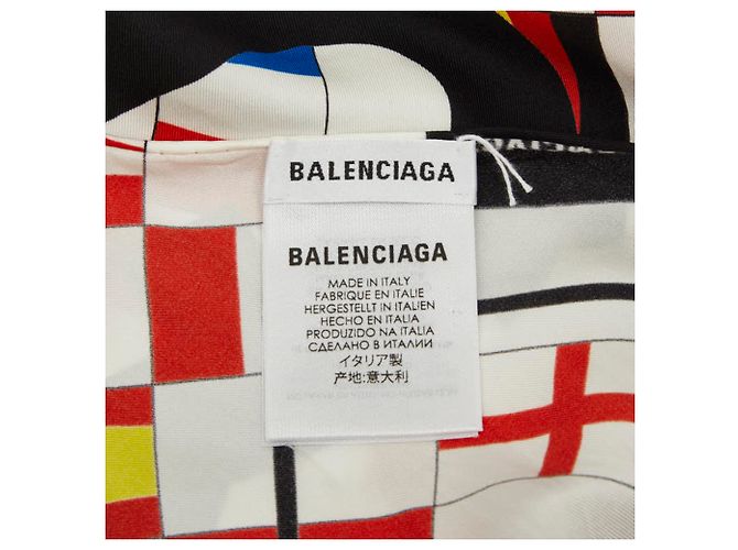 Sciarpa in seta multicolore Balenciaga - Ansicht 3