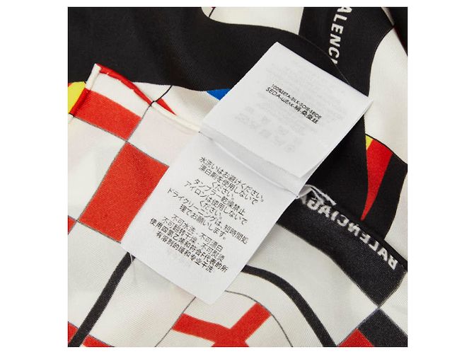 Sciarpa in seta multicolore Balenciaga - Ansicht 4