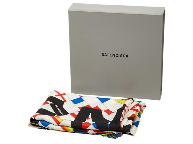 Sciarpa in seta multicolore Balenciaga - Ansicht 6