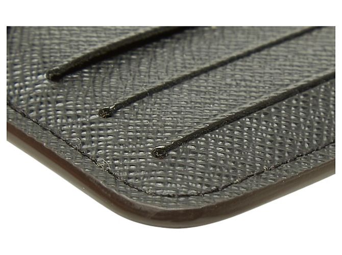 Louis Vuitton Monogram Reverse Portecarte Romy Marrom Preto Monograma - vista 5