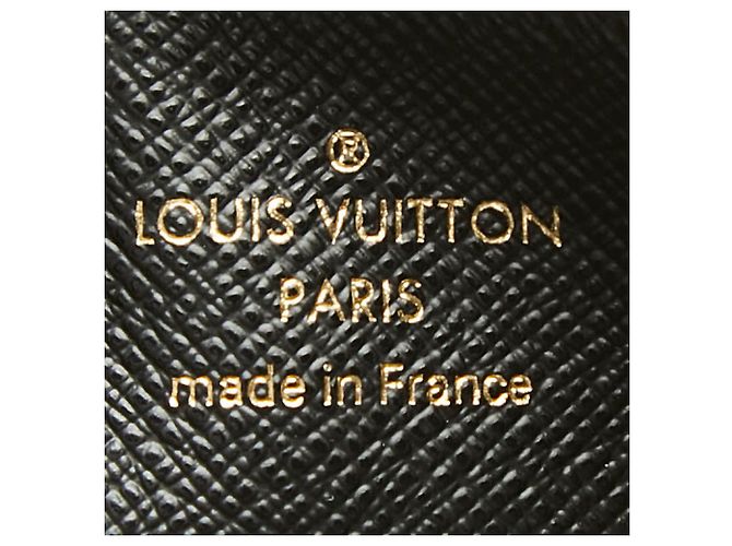 Louis Vuitton Monogram Reverse Portecarte Romy Marrom Preto Monograma - vista 7