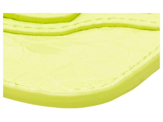 Monedero Balenciaga Le Cagole Amarillo - vista 4