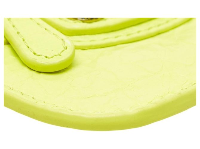 Monedero Balenciaga Le Cagole Amarillo - vista 5