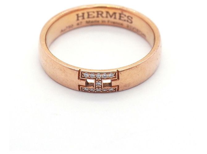 Ring Hermès Anello a Fascia Hermes Ever Hercules Band - vista 3