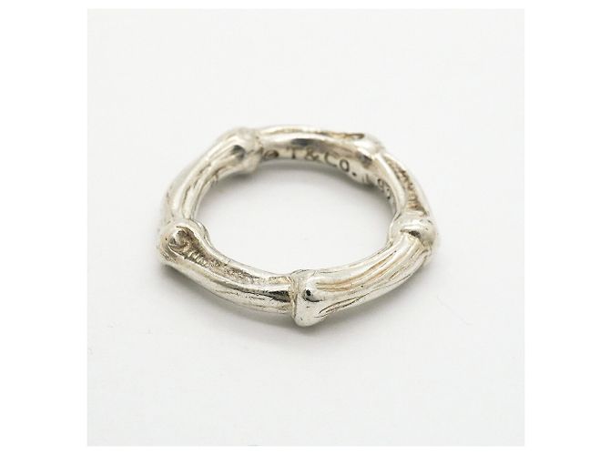 Autre Marque Anello Bamboo Tiffany & Co. in argento - vista 3