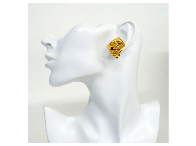 Orecchini a clip Chanel placcati oro D'oro - vista 5