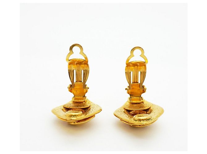 Orecchini a clip Chanel placcati oro D'oro - vista 6