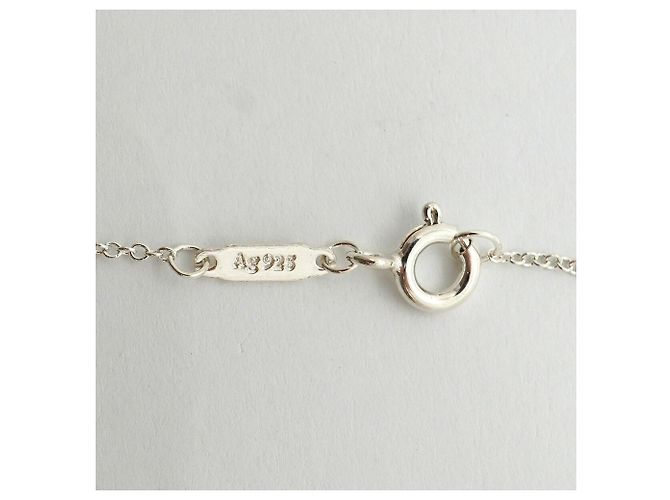Autre Marque Collana Tiffany & Co. Double Return to Heart Blu - vista 5