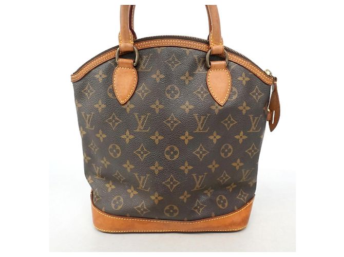 Louis Vuitton Monogram Lockit Handtasche Braun - Ansicht 13
