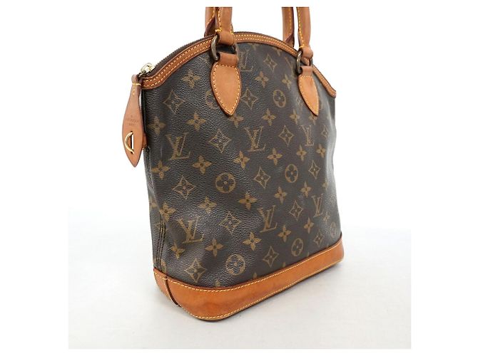 Louis Vuitton Monogram Lockit Handtasche Braun - Ansicht 2