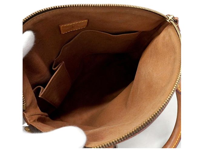 Louis Vuitton Monogram Lockit Handtasche Braun - Ansicht 4