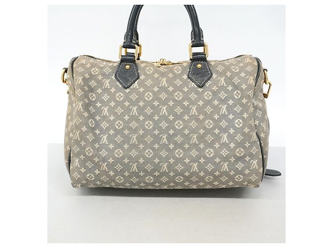 Borsa Louis Vuitton Monogram Idylle Speedy Bandoulière 30 Nero - vista 12