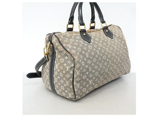 Borsa Louis Vuitton Monogram Idylle Speedy Bandoulière 30 Nero - vista 2