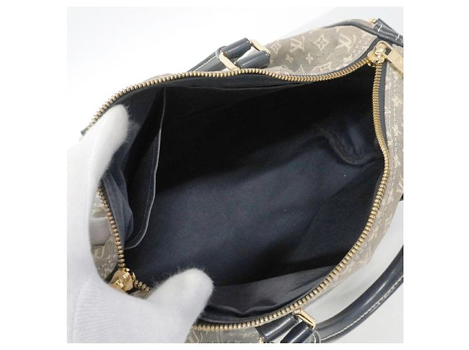 Borsa Louis Vuitton Monogram Idylle Speedy Bandoulière 30 Nero - vista 4