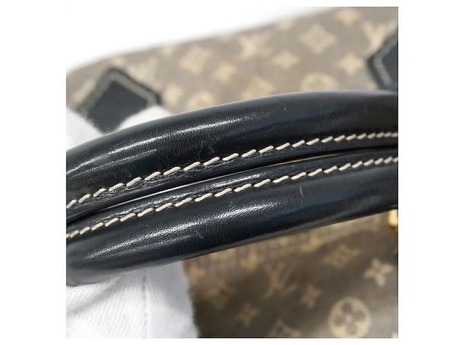Borsa Louis Vuitton Monogram Idylle Speedy Bandoulière 30 Nero - vista 7