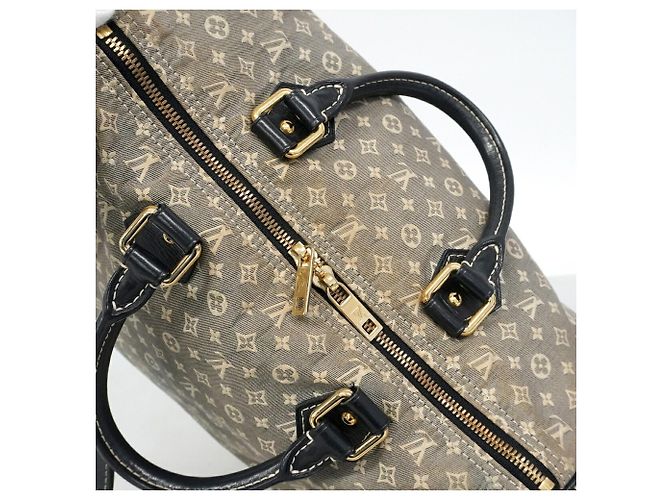 Borsa Louis Vuitton Monogram Idylle Speedy Bandoulière 30 Nero - vista 8