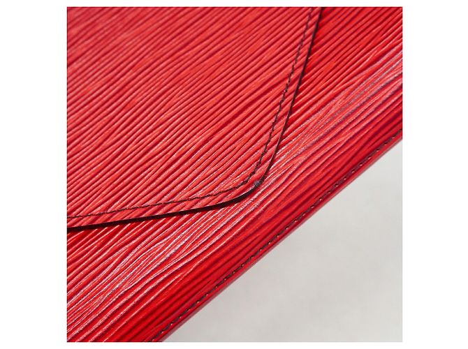 Bolso de mano Louis Vuitton Epi Art Deco Roja - vista 8