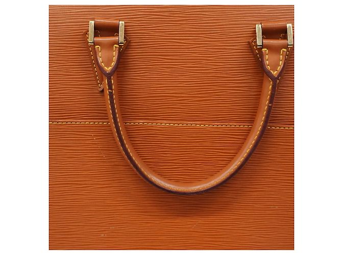 Borsa Louis Vuitton Epi Sorbonne D'oro - vista 11
