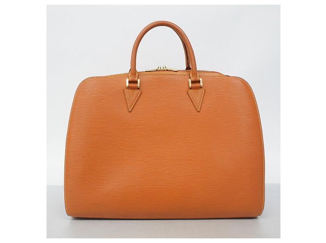 Borsa Louis Vuitton Epi Sorbonne D'oro - vista 13
