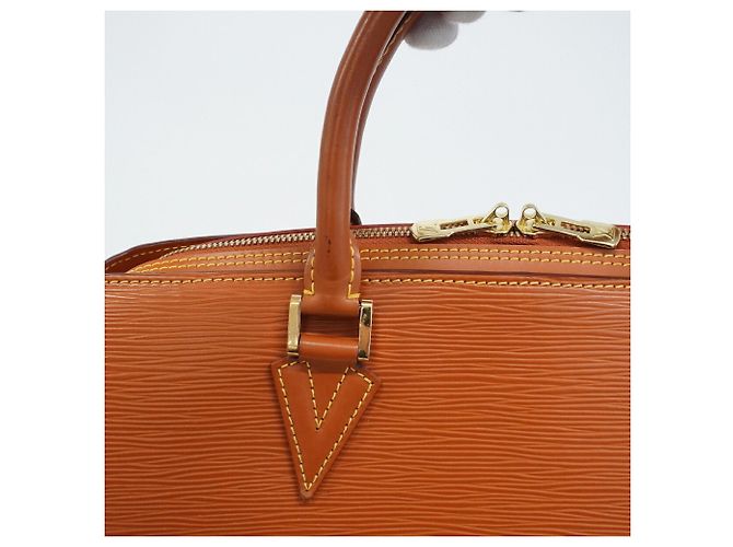 Borsa Louis Vuitton Epi Sorbonne D'oro - vista 8