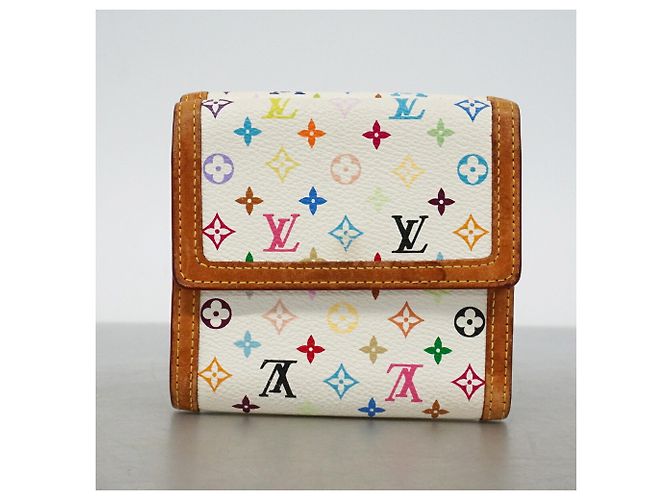 Cartera tri-fold Louis Vuitton en Blanc Blanco - vista 10