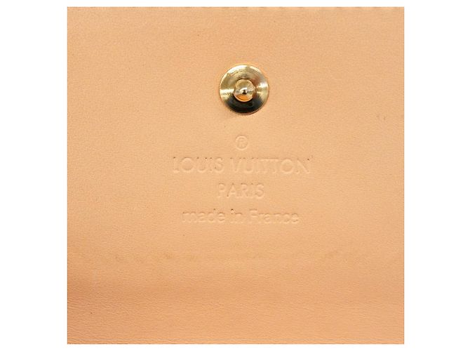 Cartera tri-fold Louis Vuitton en Blanc Blanco - vista 5
