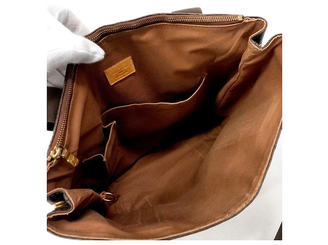 Bolso Tote Cabas Beaubourg Monogram Louis Vuitton Castaño - vista 4