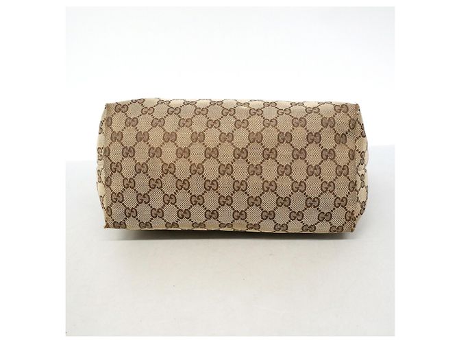 Borsa Tote Gucci GG Canvas Marrone - vista 3