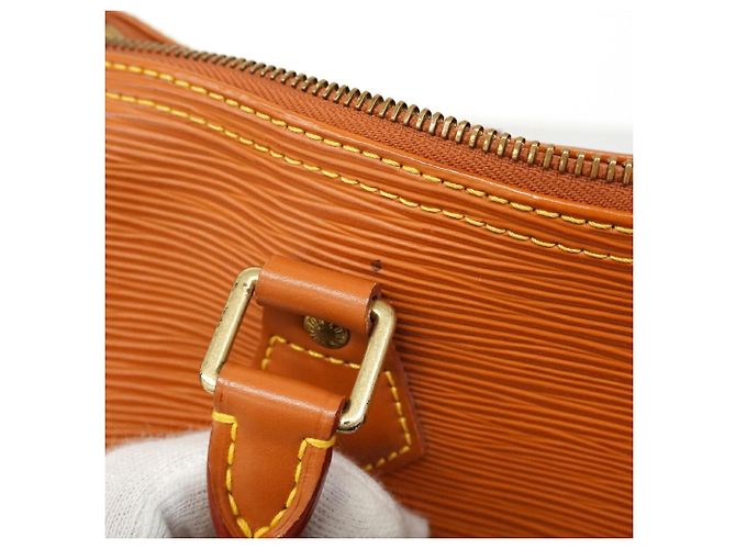 Borsa Louis Vuitton Epi Speedy 25 D'oro - vista 12